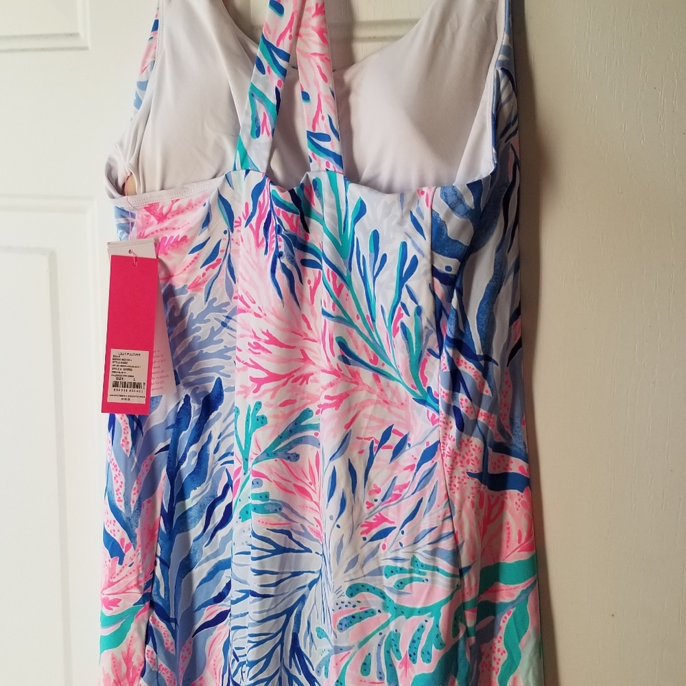 Lily pultizer tank dress with under bottoms